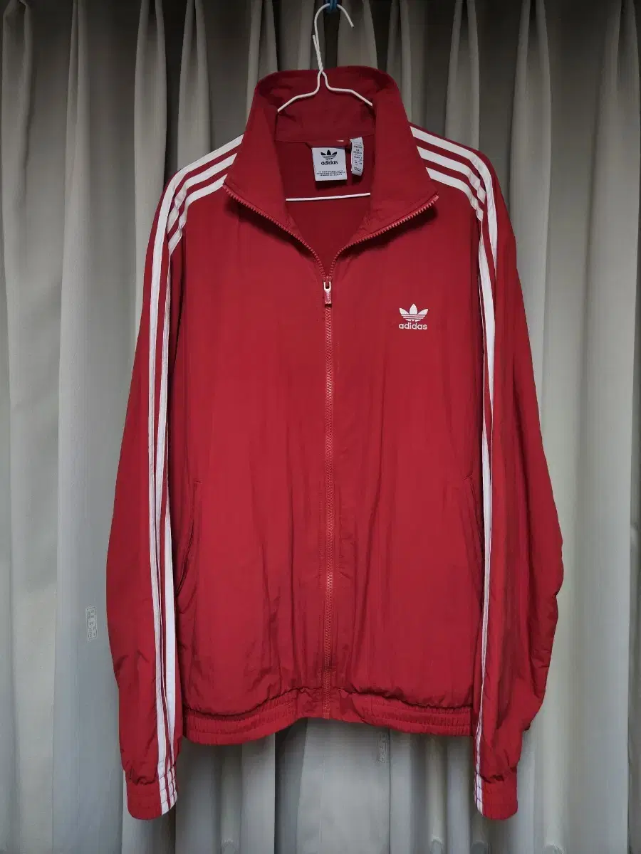 Adidas Woven Firebird Track Top Red Sells