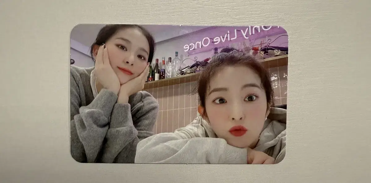 Red Velvet irene seulgi Athle Monster Photocard