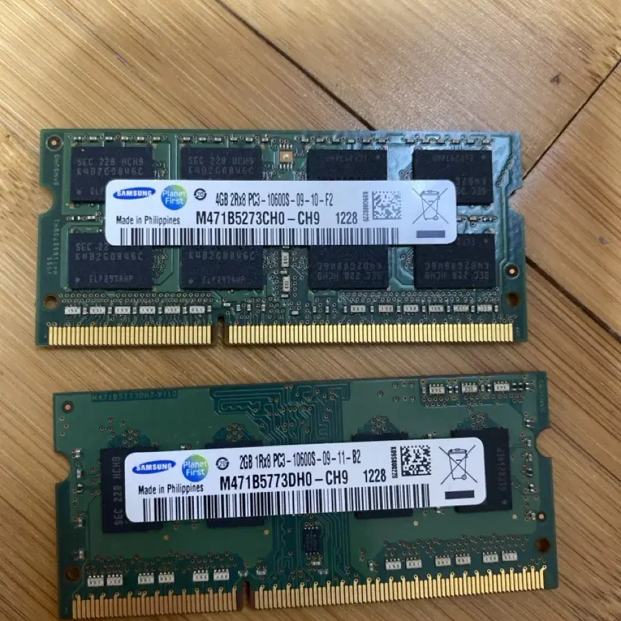 노트북 ddr3 메모리 4gb, 2gb