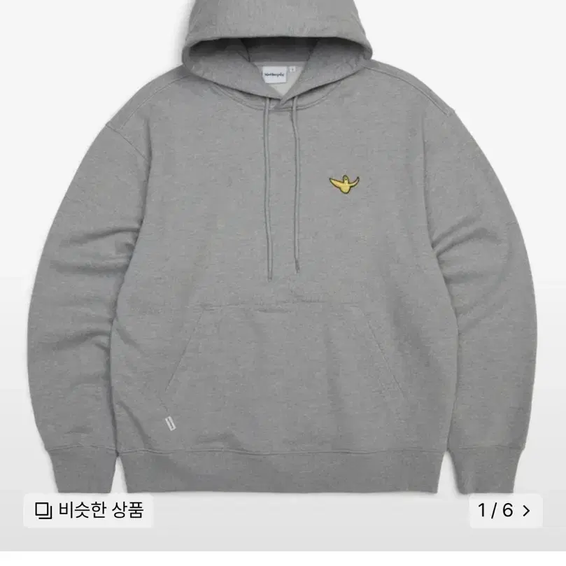 마크곤잘레스 ANGEL WAPPEN OG SWEAT HOODIE(grey