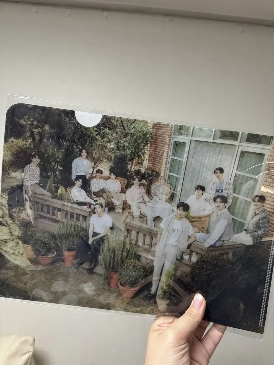 Seventeen Your Choice pre-order benefit file (simple unsealed)