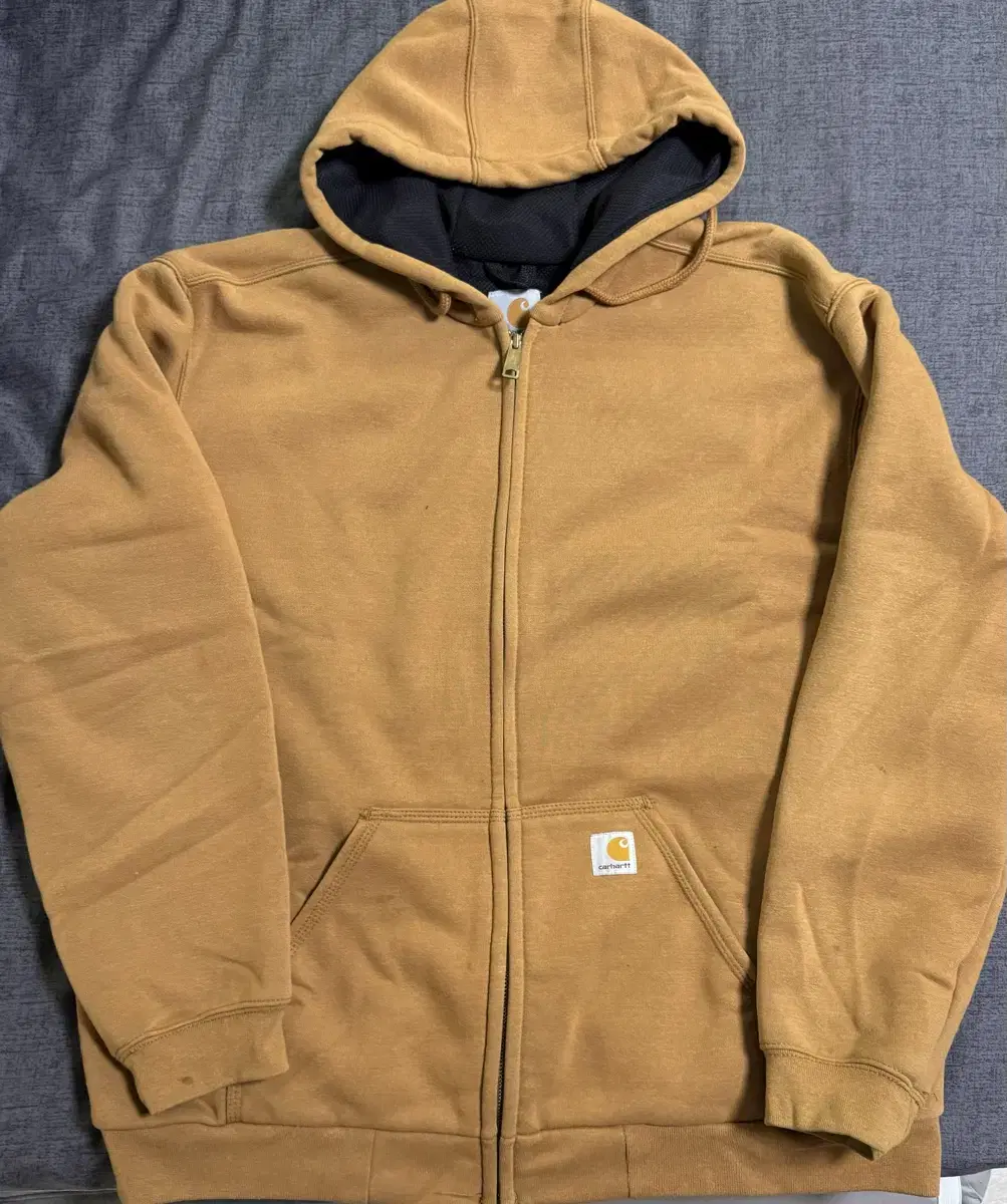 Calhart Rain Defender Hoodie Camel size L