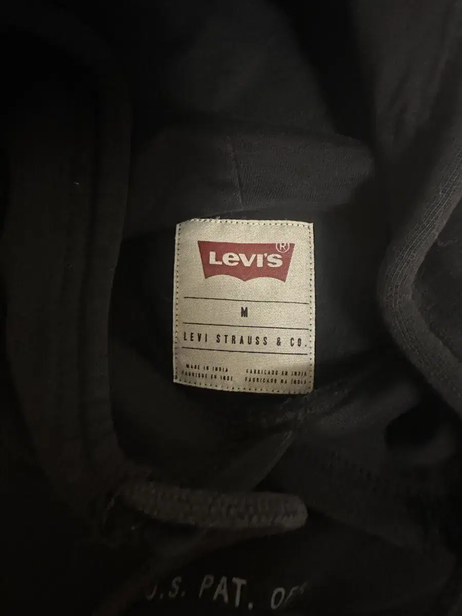 리바이스 levis 후드티