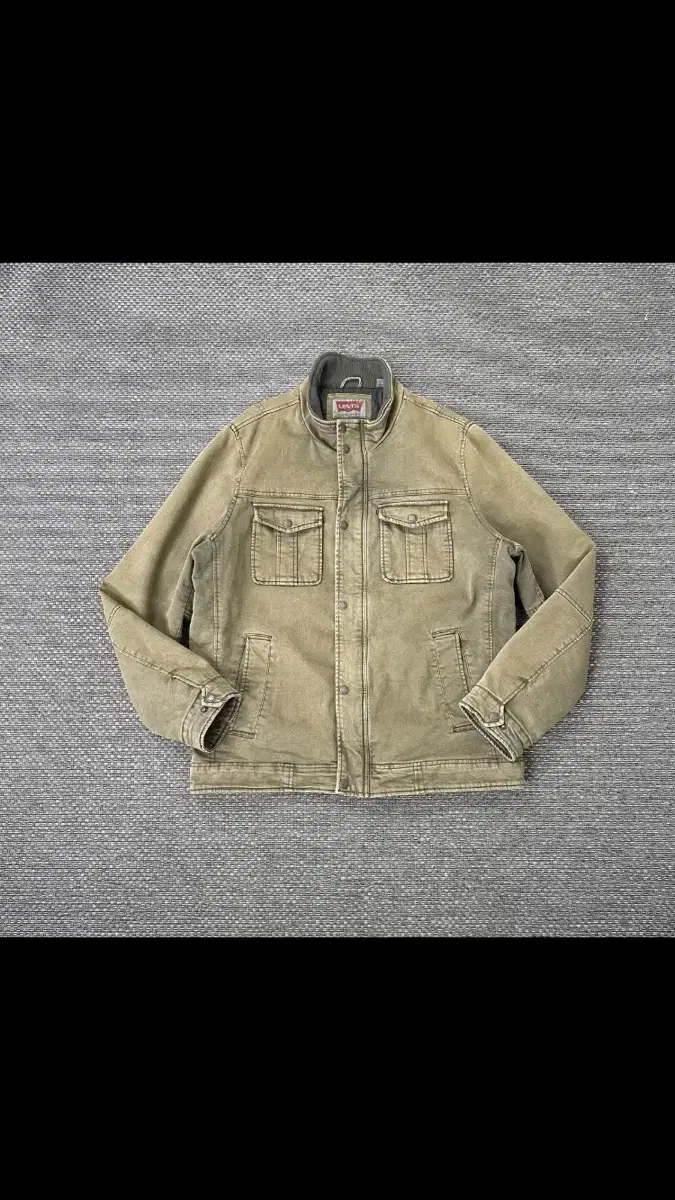 Levi's Khaki Brown Pocket Work Jacket