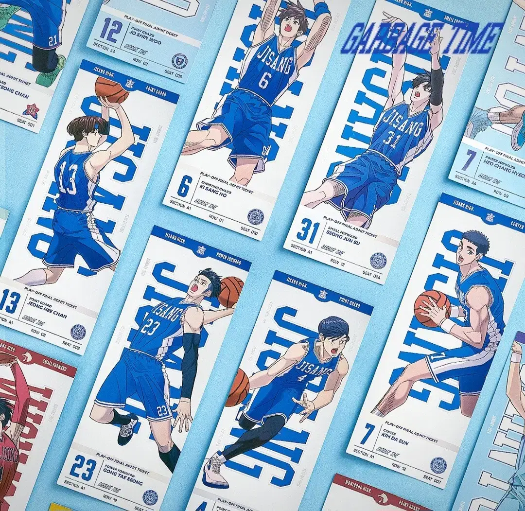 Garbage Time 14 Athlete Tickets (all types except Lee Kyu)