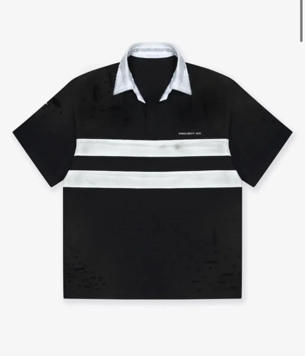 [2] Project GR Bulldog Half Polo Shirt Black New