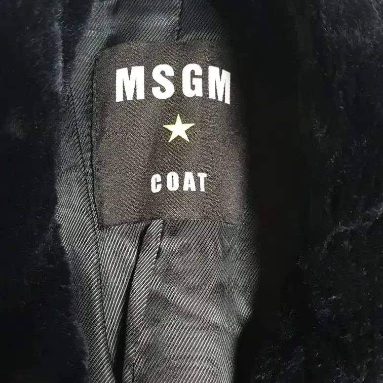 MSGM 페이크 퍼 코트 (40)