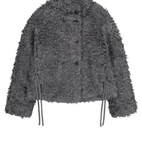 (새상품) 코이세이오 HAIRY FUR JACKET DARK GREY