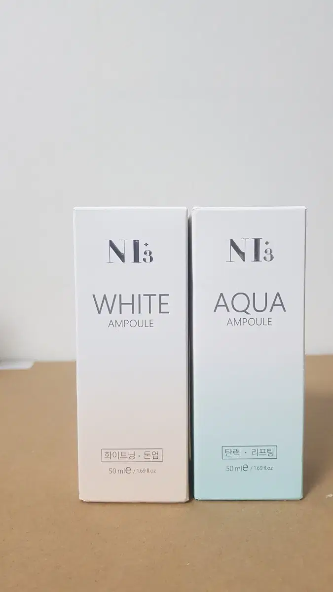 Nitri White Ampoule & Aqua Ampoule