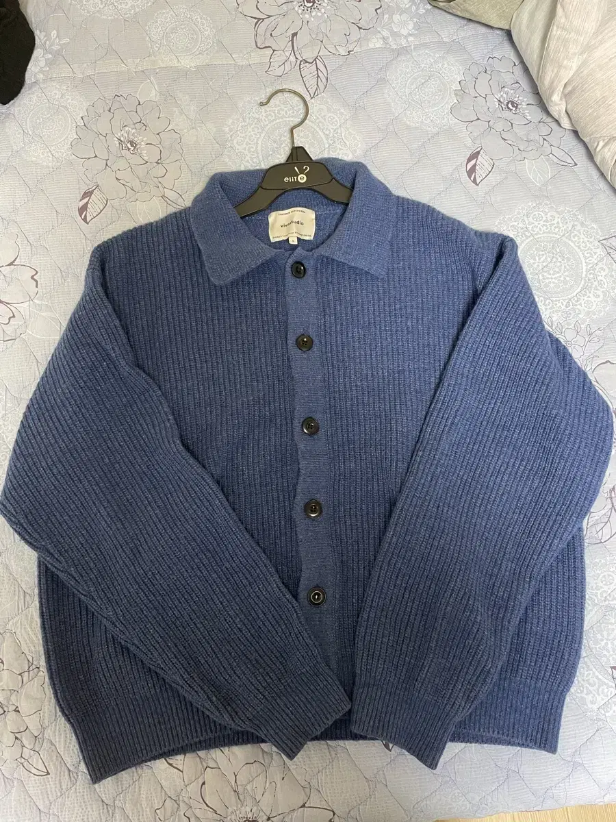 (S)VivaStudio Button kara Cardigan Bloo