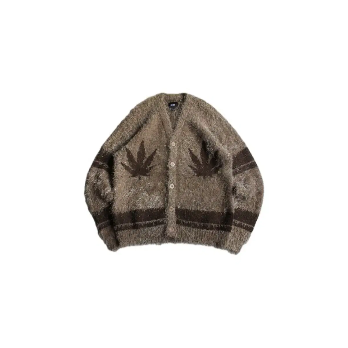 HUF HUF Mohair Flavor Knit Cardigan