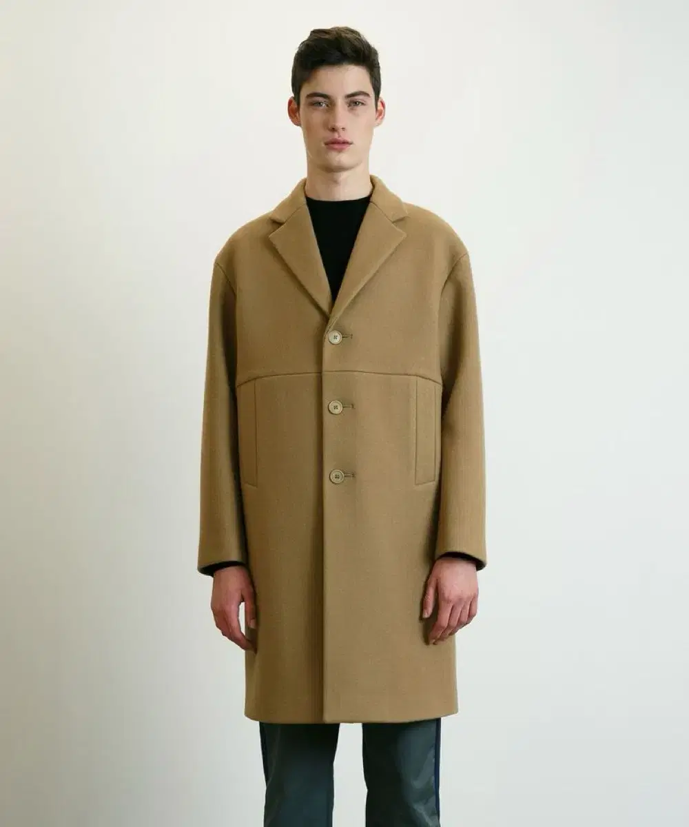 SLWK Sleepwalker camel wool coat size L