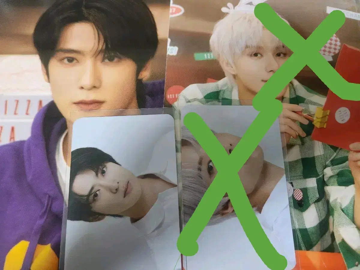 NCT nct 127 jaehyun jungwoo 2022Seasons Greetings photocard postcard wts Quick sale!!!