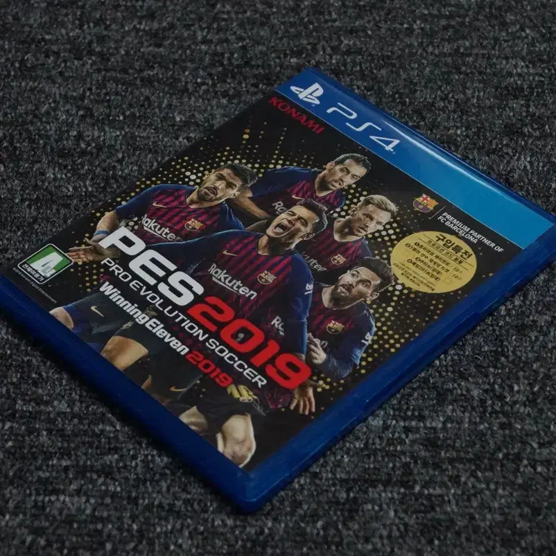 (코드미사용 중고) PS4 플스 4 PES 2019