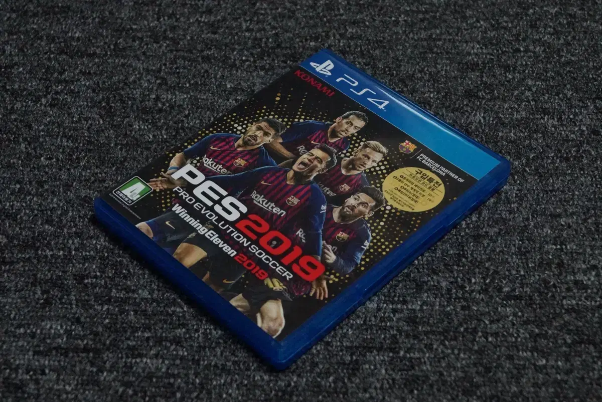 (코드미사용 중고) PS4 플스 4 PES 2019