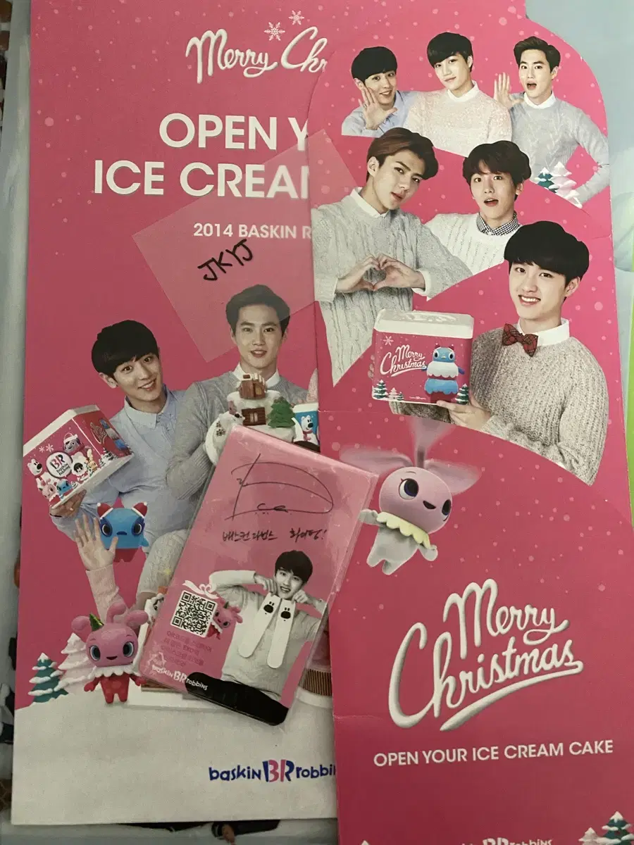 EXO EXO Baskin Robbins Vera photocard Set Poster