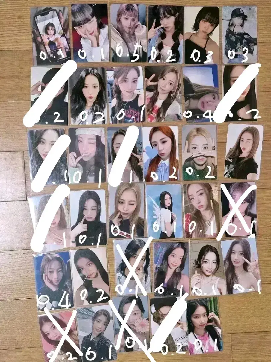 le sserafim photocard bulk wts!! unreleased photocard unreleased photocard unreleased photocard unreleased photocard kim chaewon