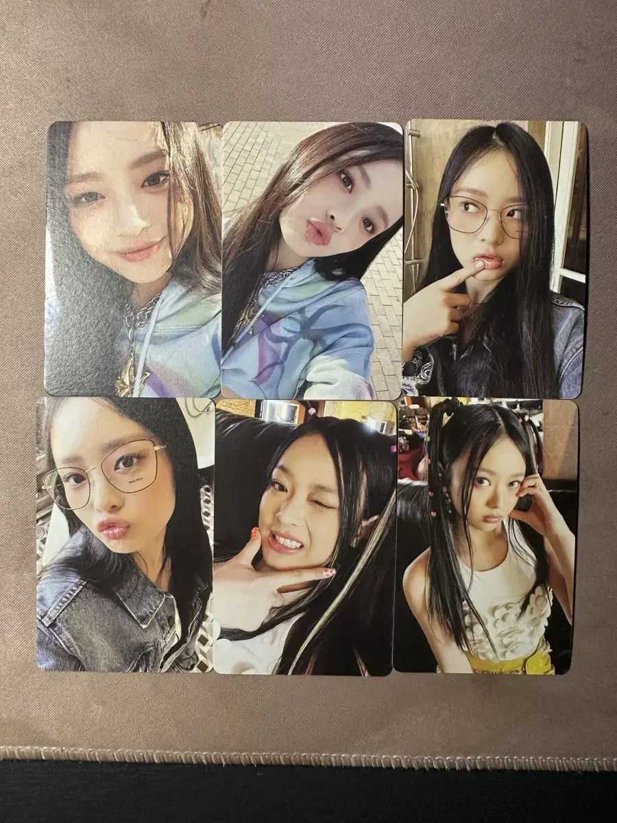 New Jeans hanni Attention photocard bulk (Official Goods + Unofficial Goods Bonus)