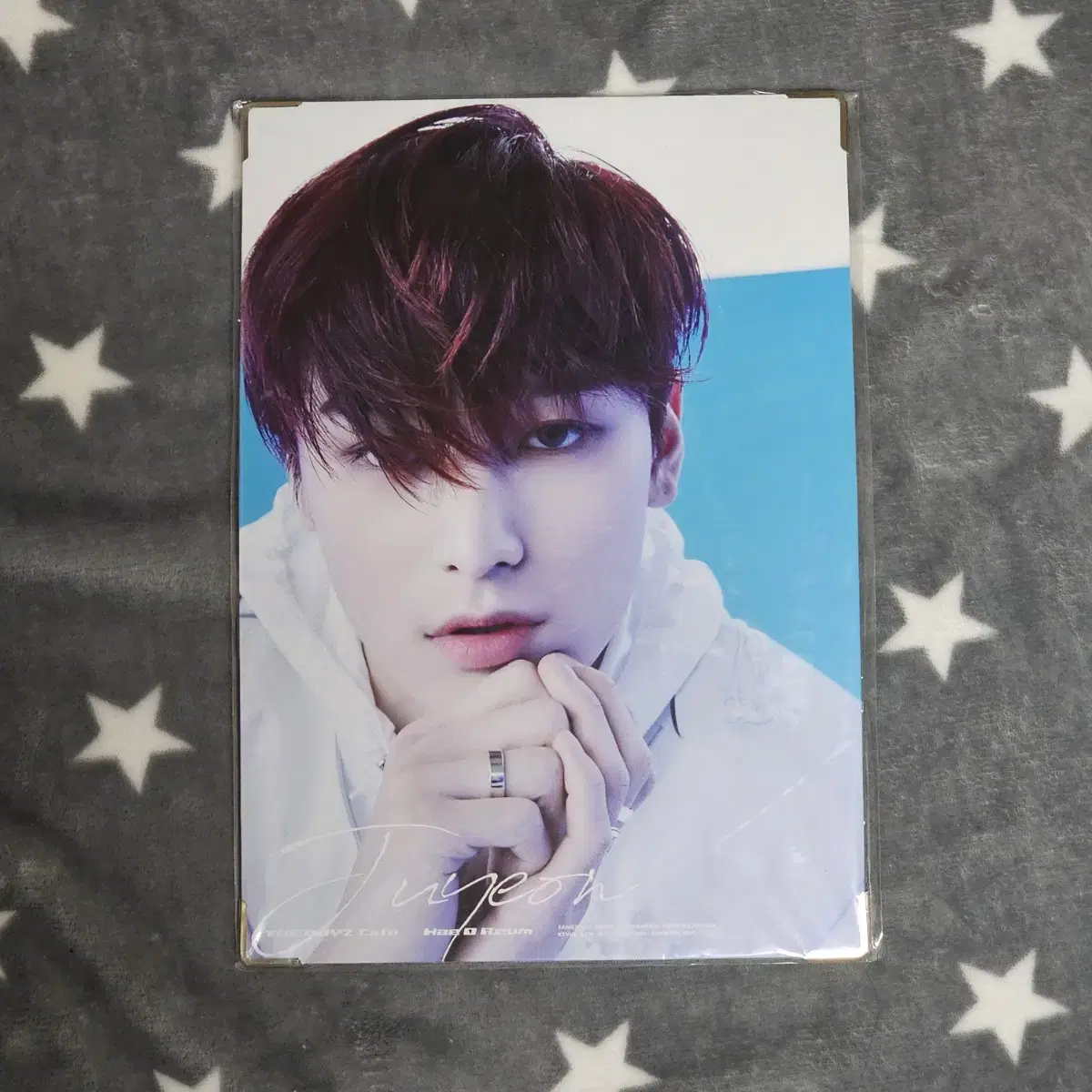 The Boyz juyeon Breaking Dawn Breaking Dawn Hard poster unsealed