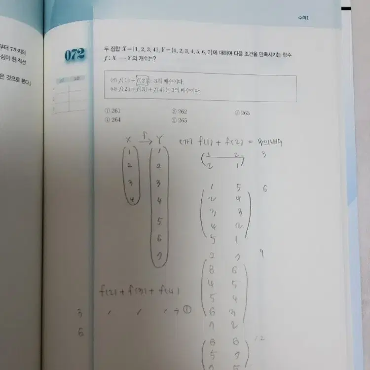 정승n제 수학1 수학2 확통