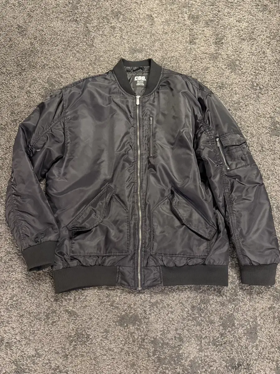 CSG Mayone Jacket MA-1 Black Aviation Jumper