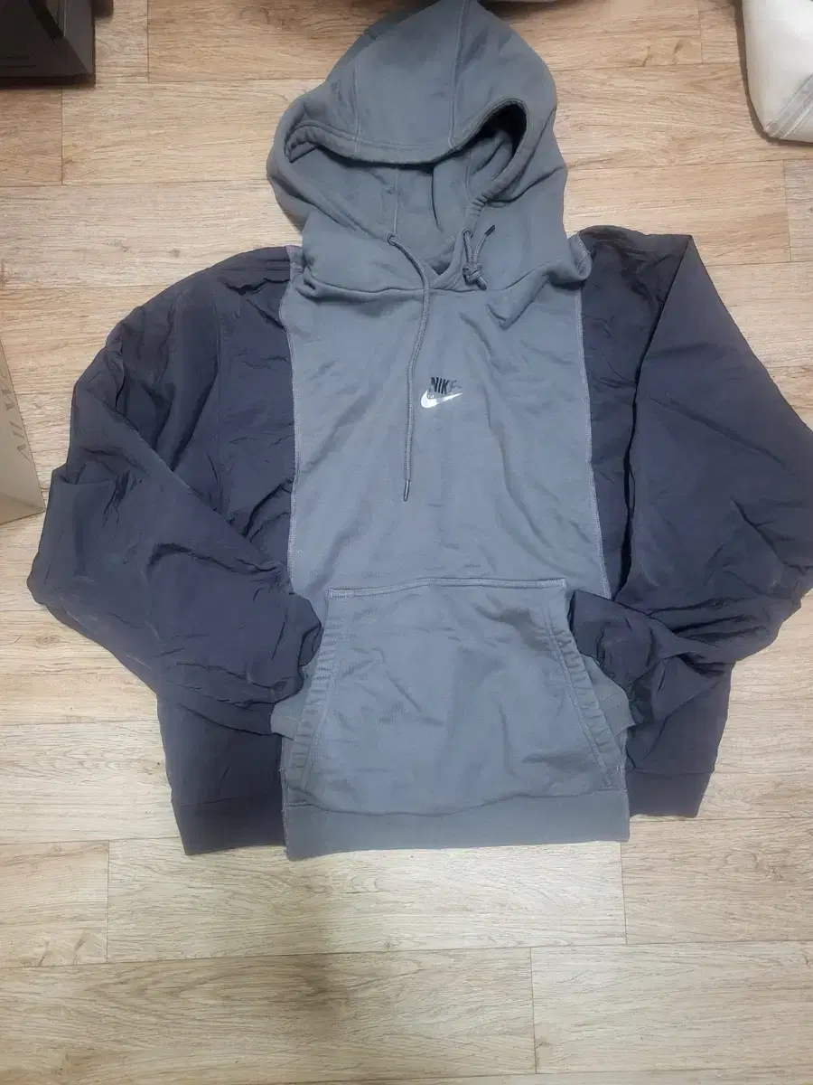 Nike NSW Hooded BRS Iron Grey M