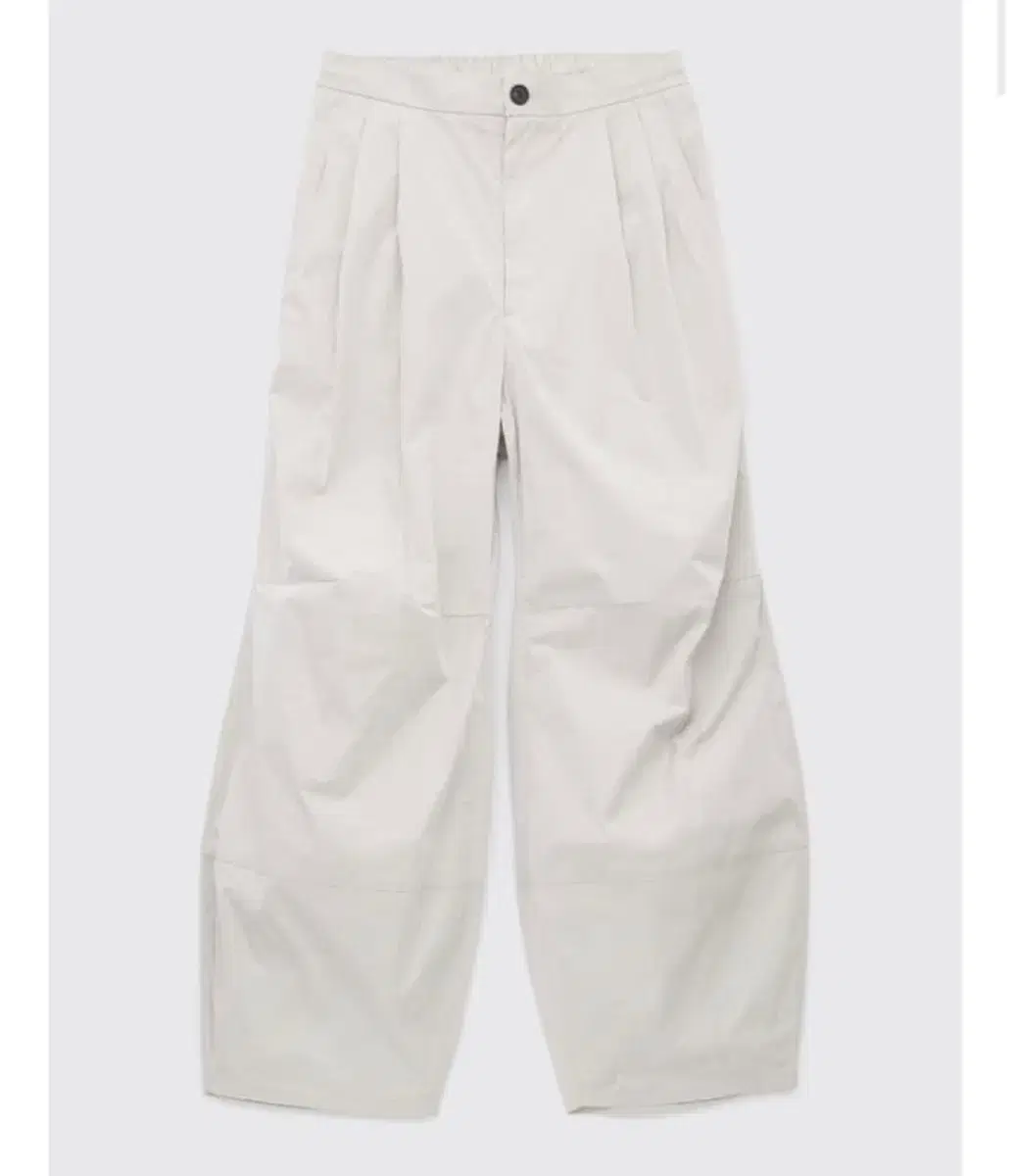 Hatching Room Volume Pants Light Gray (3)