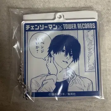 체인소맨 TOWER RECORDS 콜라보레이션 키링
