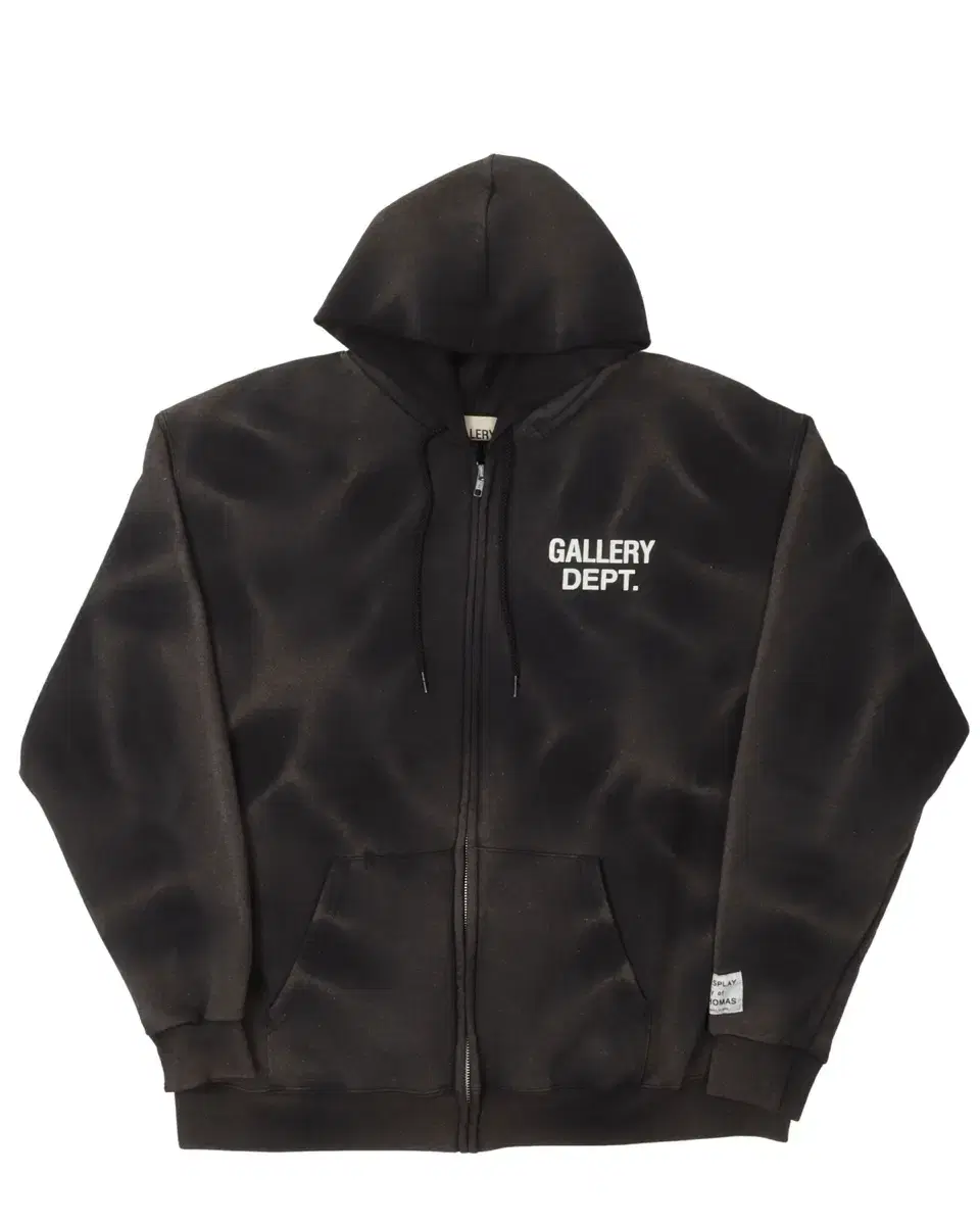 Gallery Division Sunfaded Hooded Zip-up XL