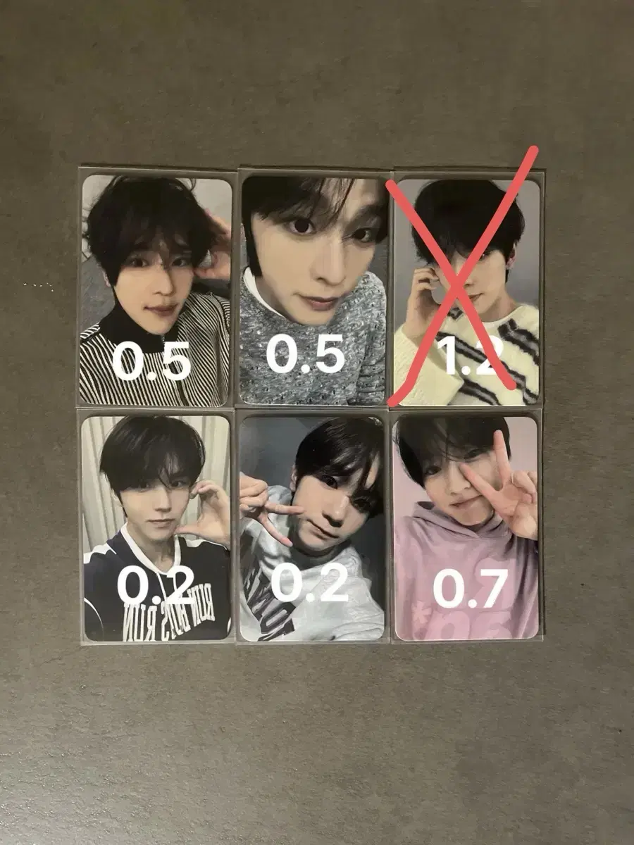 NCT wish beatroad unreleased photocard photocard sion riku Ryo Sakuya Uushi Jaehei