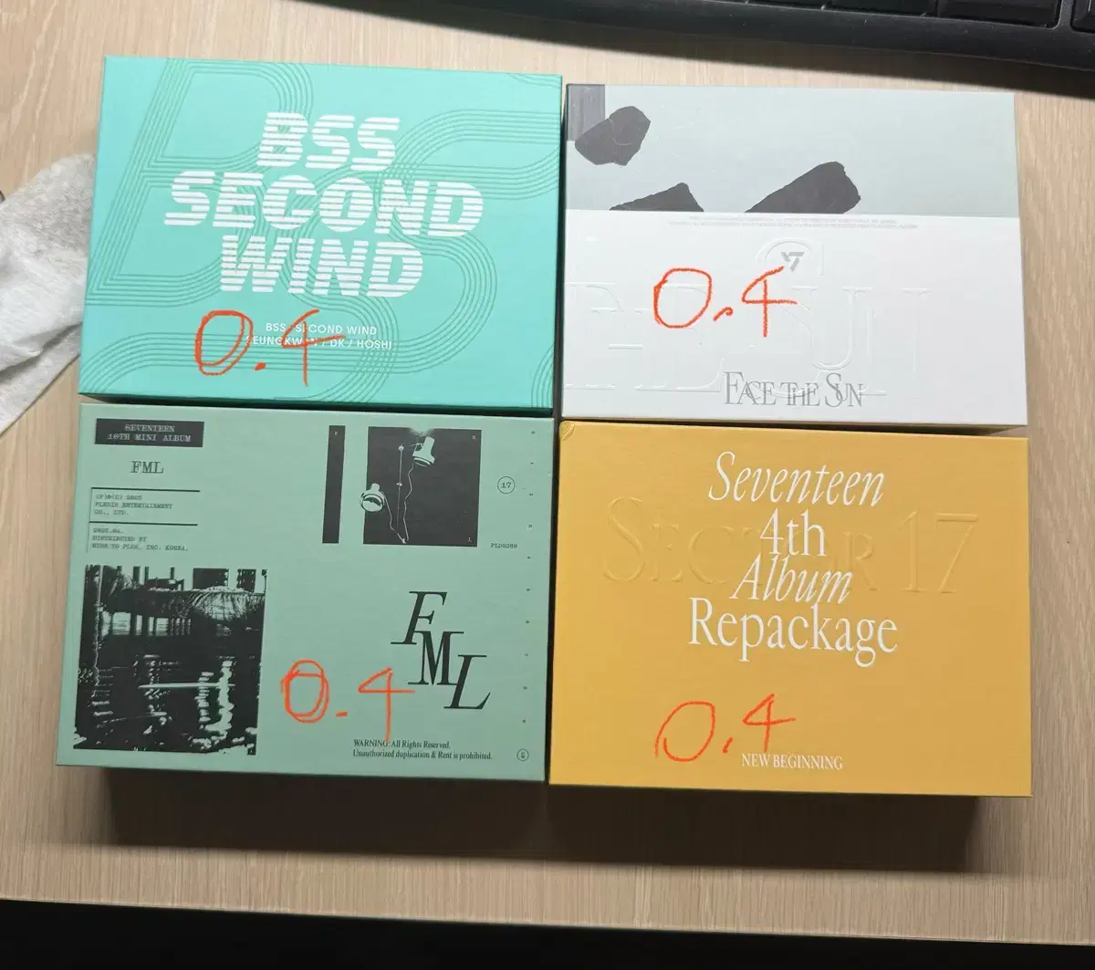 Seventeen album kit sells