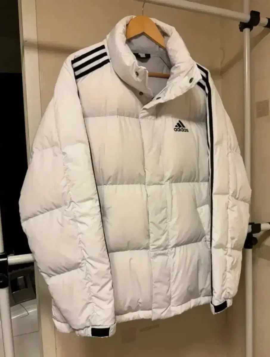 [Almost New] Adidas 3st Puff Duck Down Padding White XL(105) size