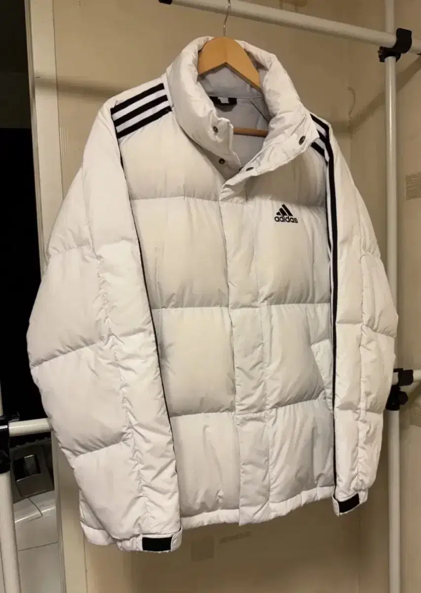 [Almost New] Adidas 3st Puff Duck Down Padding White XL(105) size