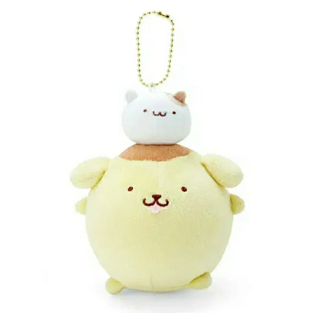 Sanrio Pompompurin Round and Round Manmaru Series Mascot for Sale