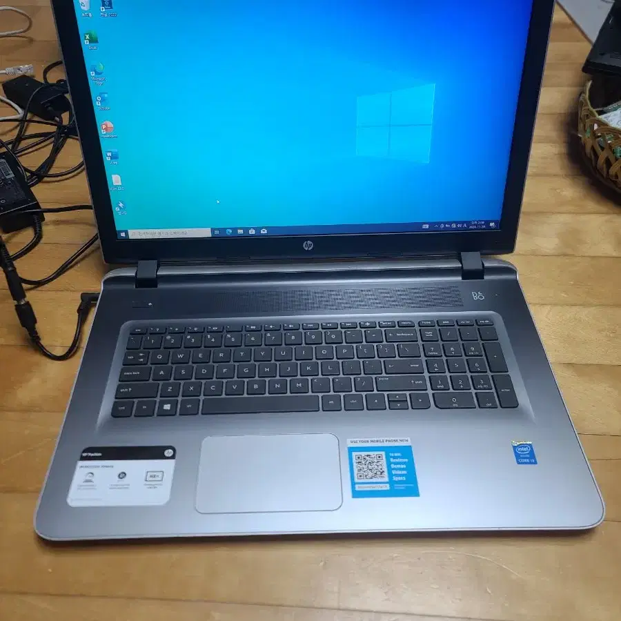 HP 노트북 i3-5020u 램6 SSD120 17.3"인치