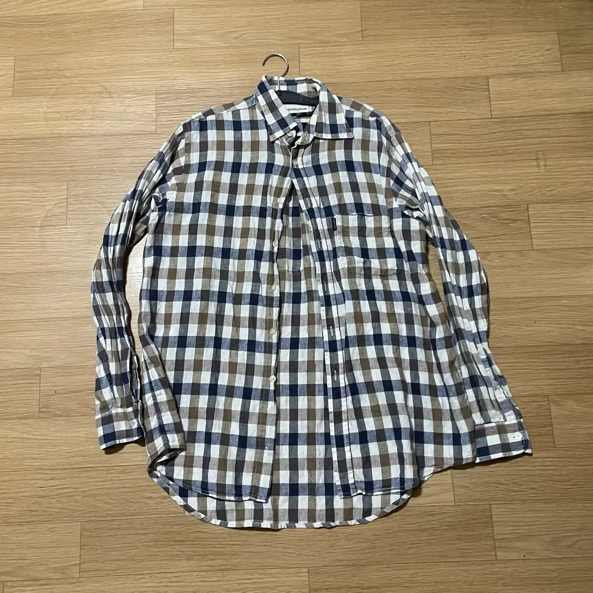 Grungey checked shirt