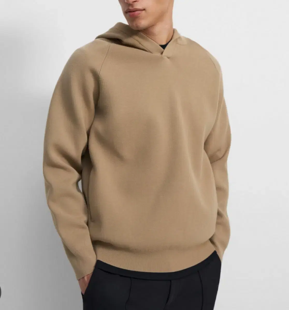 Theory Terry Sleeping Hooded Sweater Sepia XXL