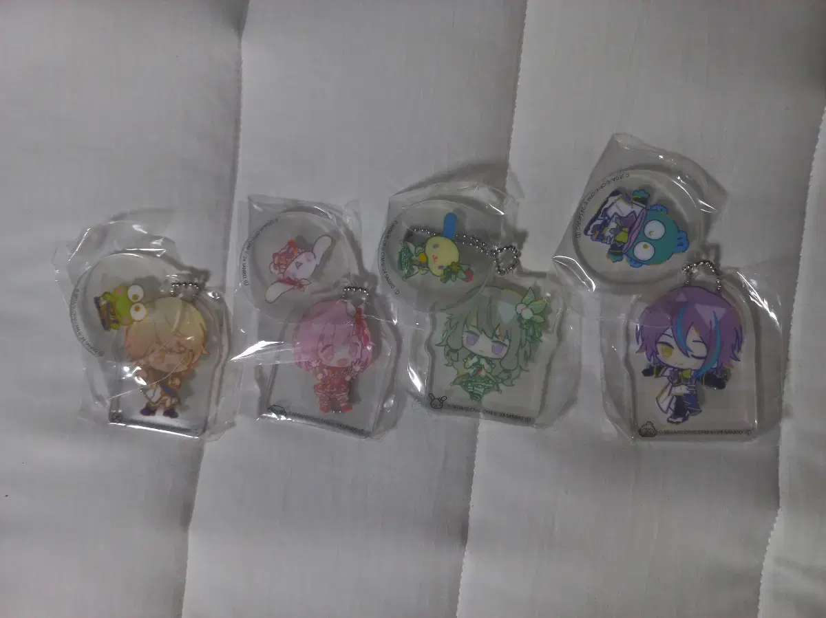 Pseudo Sanrio Gacha Capsules acrylic Kitscham Wondershow Tsukasa Emunene Lew