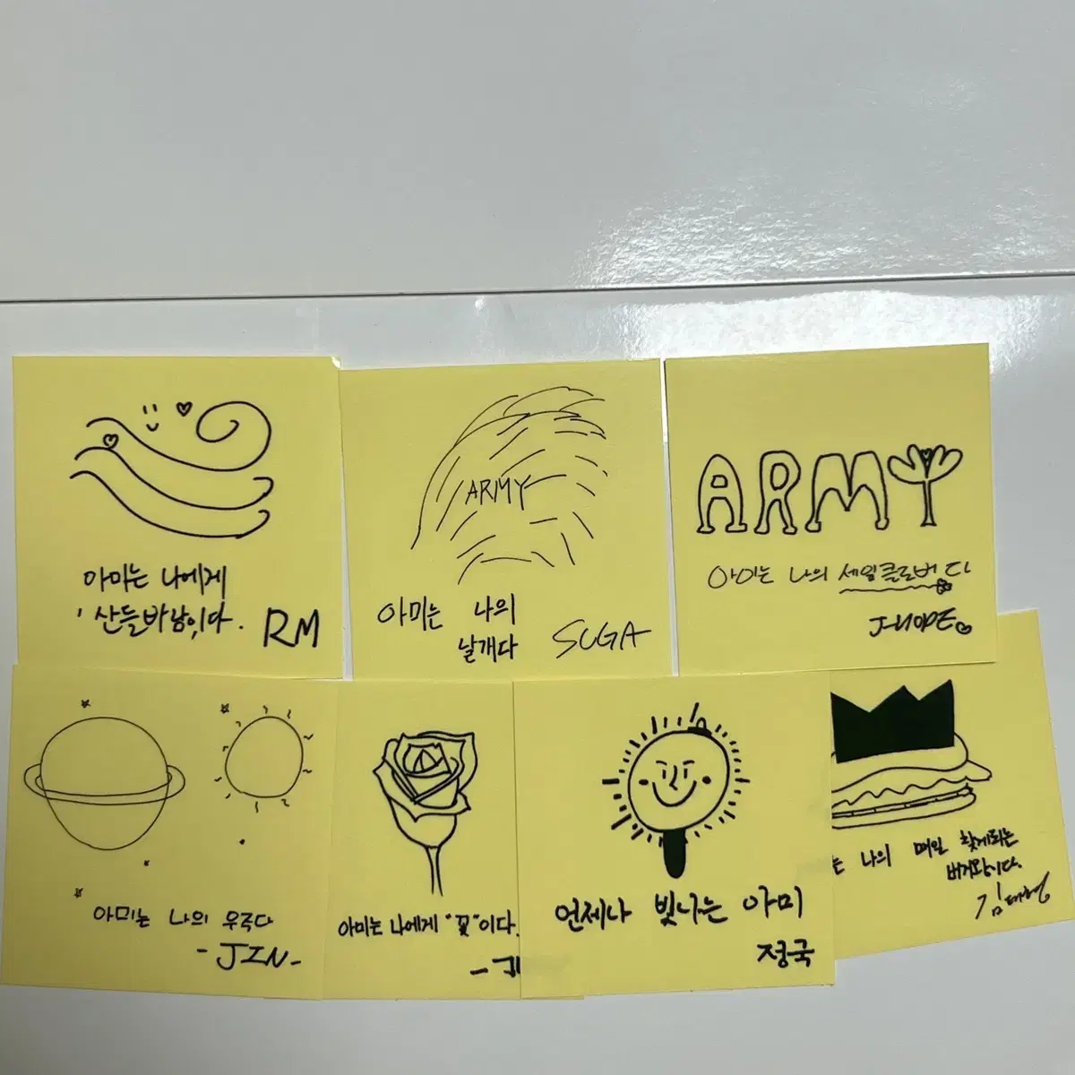 Bangtan Boys broadcast sticker bangtan Rare