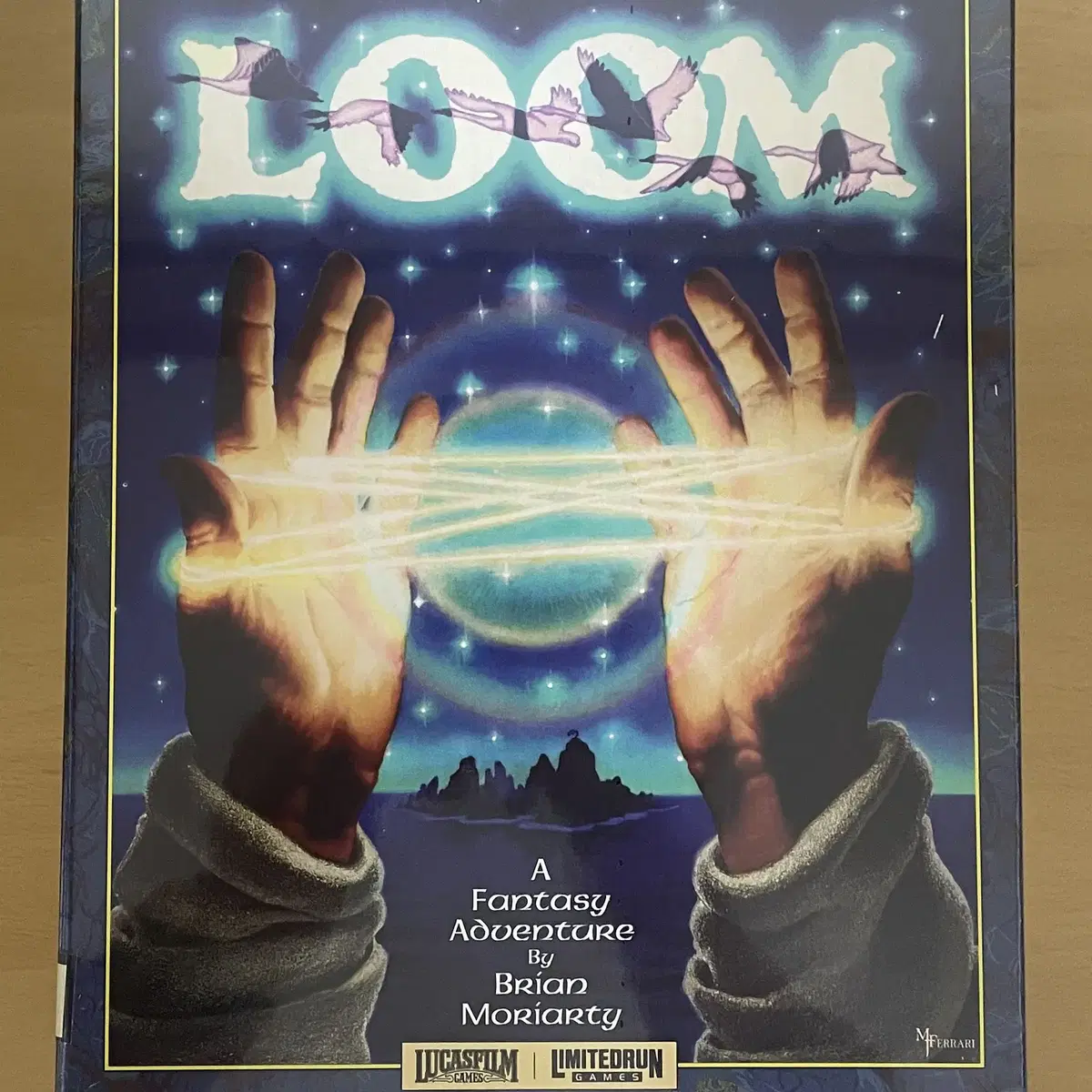 (미개봉) 리미티드런 룸(LOOM) 루카스아츠 PC 고전게임