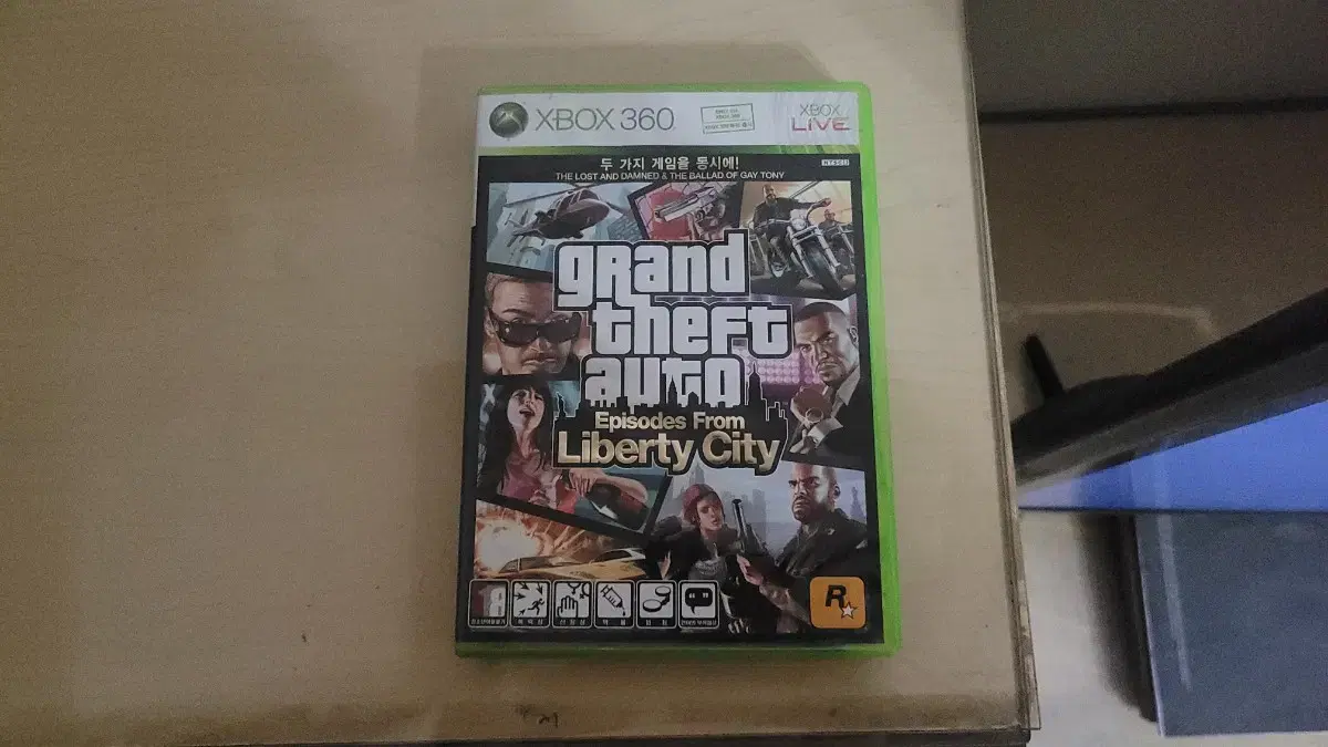 XBOX360 GTA 에피소드 프롬 리버티 시티(지도 포함)