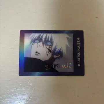 주술회전 고죠 사토루 파샤코코코 클리어 금박