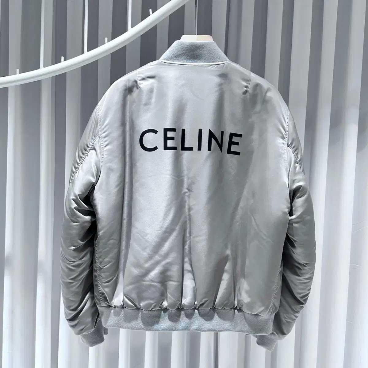 Seline Backlogo Bomber Jacket / 54