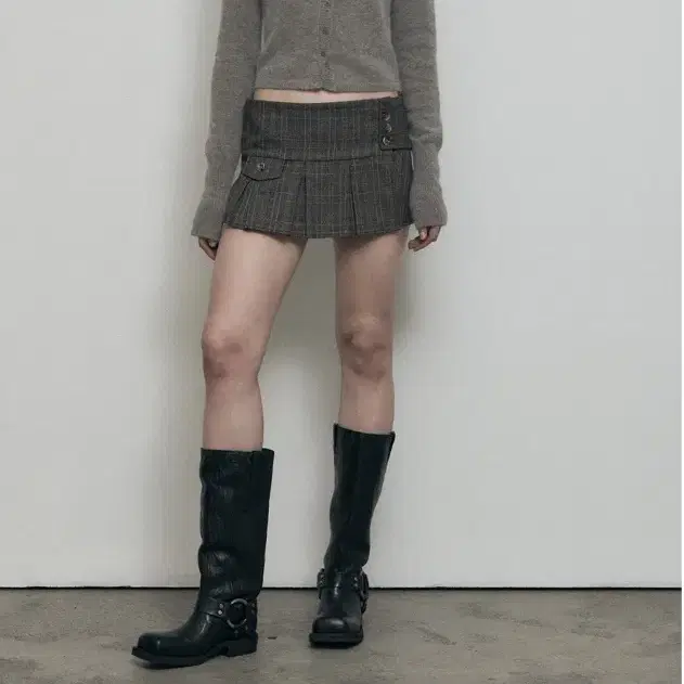 BohemianSeoul Pleated Wrap Skirt | Bunjang Global