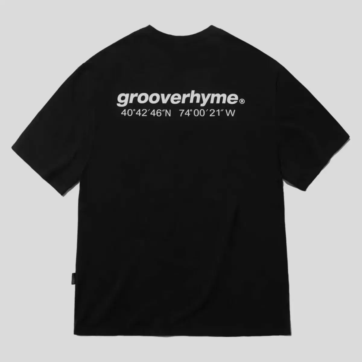 (Black) Gruvraim Logo Short Sleeve T-Shirt size M