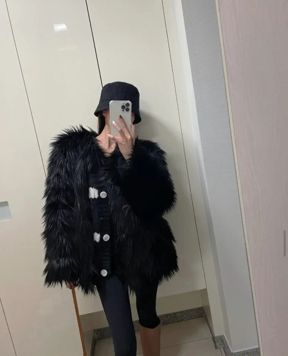 Huang Sister LilyFake Fur Jacket