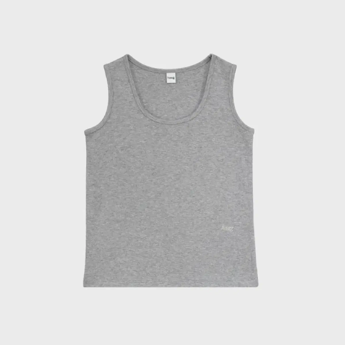 새상품 헤이그 슬리브리스 그레이 haag sleeveless gray