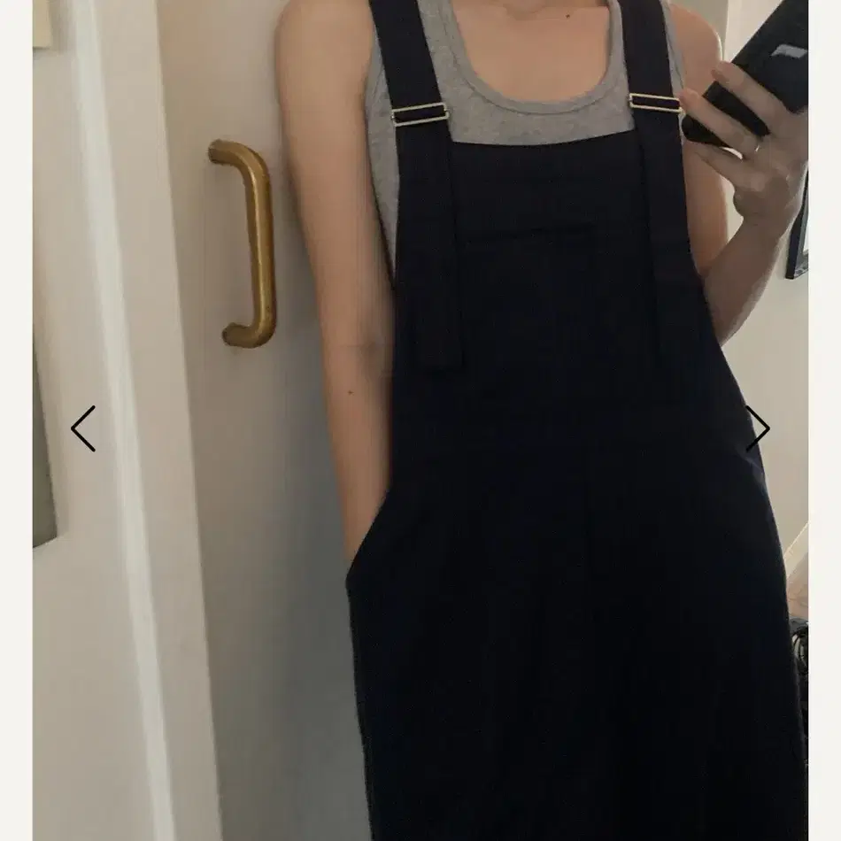 새상품 헤이그 슬리브리스 그레이 haag sleeveless gray