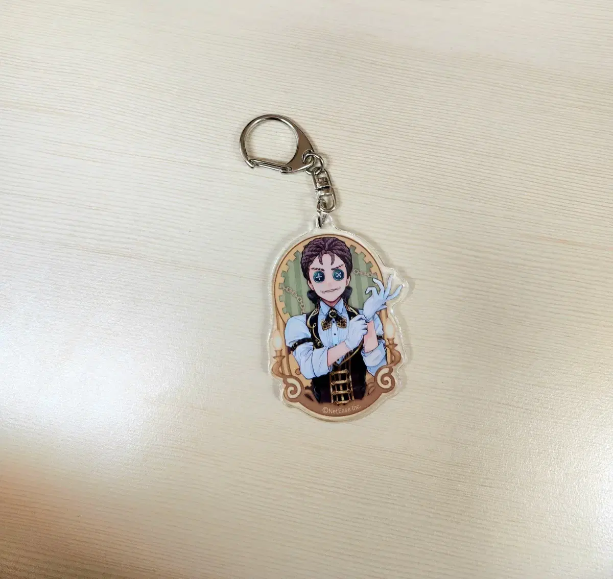 5th Person Butler X Steampunk Mercenary Acrylic Keyring,Arcana Card