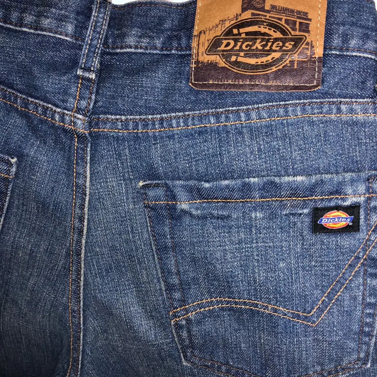 Dickies 슬림핏 데님 팬츠 (30X32, Slim Fit)